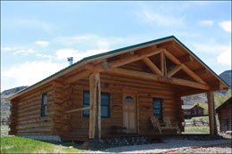 elkhorn cabin Wyoming cabins near Yellowstone Park